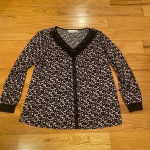 M worm once GREAT condition belle Kim gravel blouse